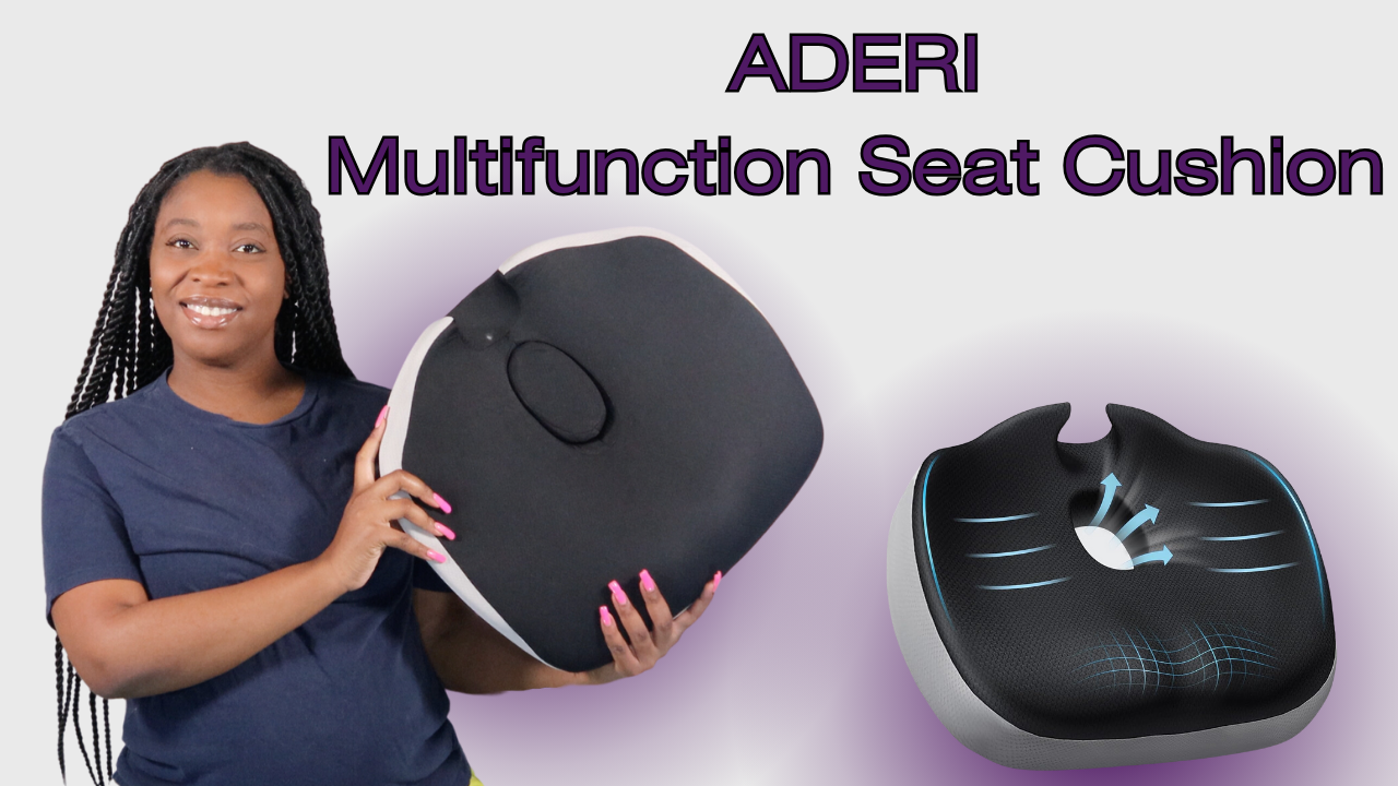 Watch ADERI Multifunction Seat Cushion on Amazon Live